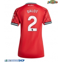 Maglie da calcio Manchester United Diogo Dalot #2 Prima Maglia Femminile 2025-26 Manica Corta